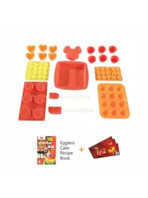 20 Pcs Silicone Bakeware Set